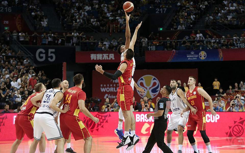 Greece beats Montenegro in FIBA World Cup debut GREEK MEDIA GROUP