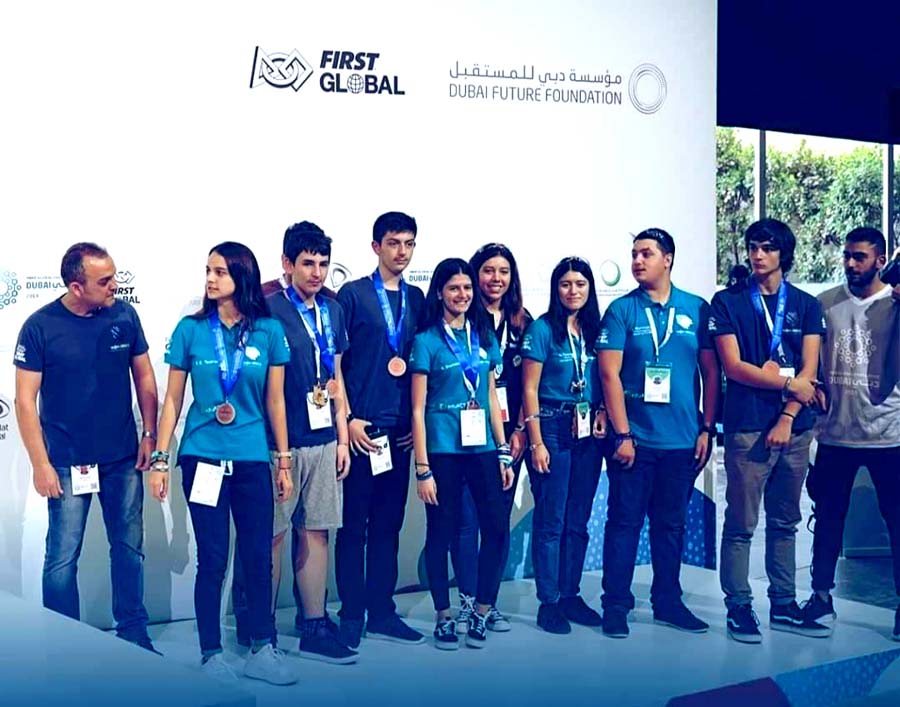 A Greek Robotics Team wins Bronze Medal at 2019 FIRST GLOBAL Challenge
