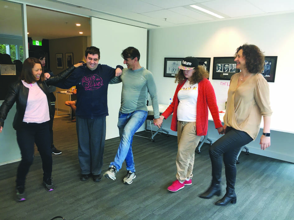 Επίσκεψη στο Ελληνικό Κέντρο από την ομάδα IDV Disability Centre